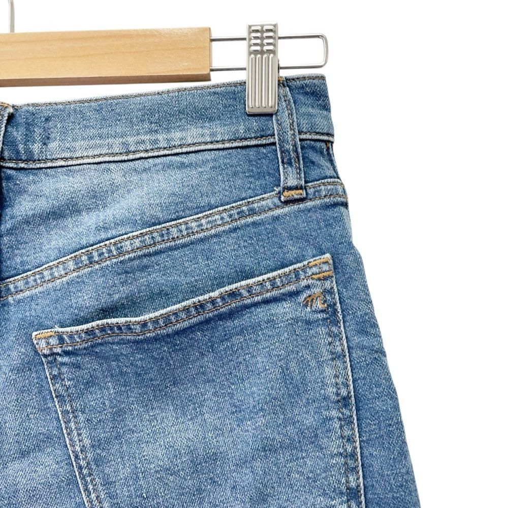 Madewell High-Rise Denim Shorts in Lavista Wash Size 26 Medium Wash Jean Short - Picture 8 of 12